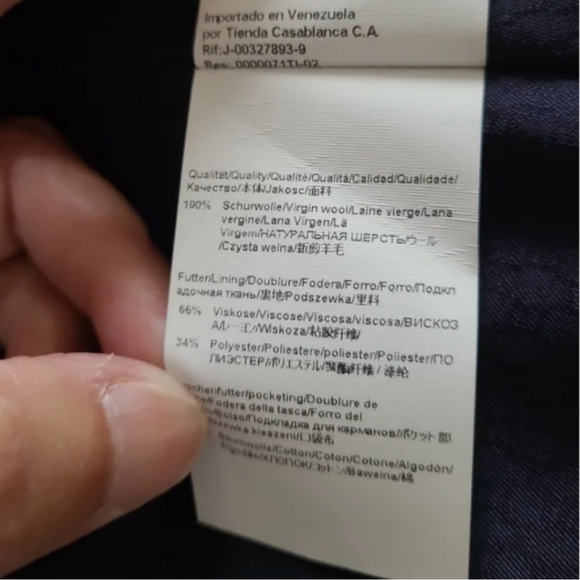 Hugo Boss Teal Blazer - Picture 5 of 6